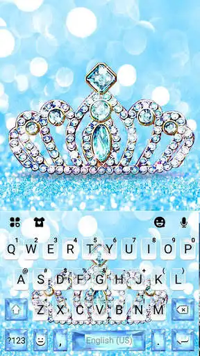 Play Princess Diamond Crown Keyboard Theme  and enjoy Princess Diamond Crown Keyboard Theme with UptoPlay