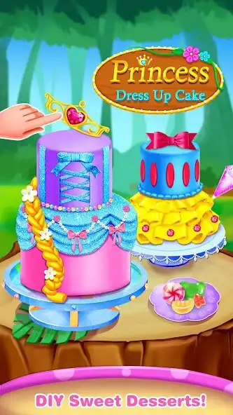 Play Princess Dress Up Cake - Comfy Cakes Baking Salon  and enjoy Princess Dress Up Cake - Comfy Cakes Baking Salon with UptoPlay