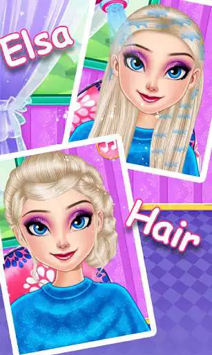 Play Princess Hairstyle Salon as an online game Princess Hairstyle Salon with UptoPlay