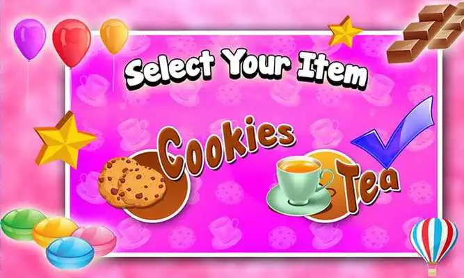 Play Princess High Tea Cookie Party