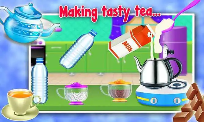 Play Princess High Tea Cookie Party