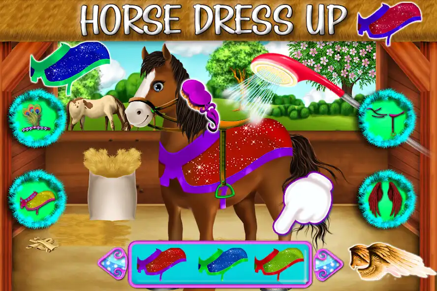 Play Princess Horse Care- Pet Salon  and enjoy Princess Horse Care- Pet Salon with UptoPlay