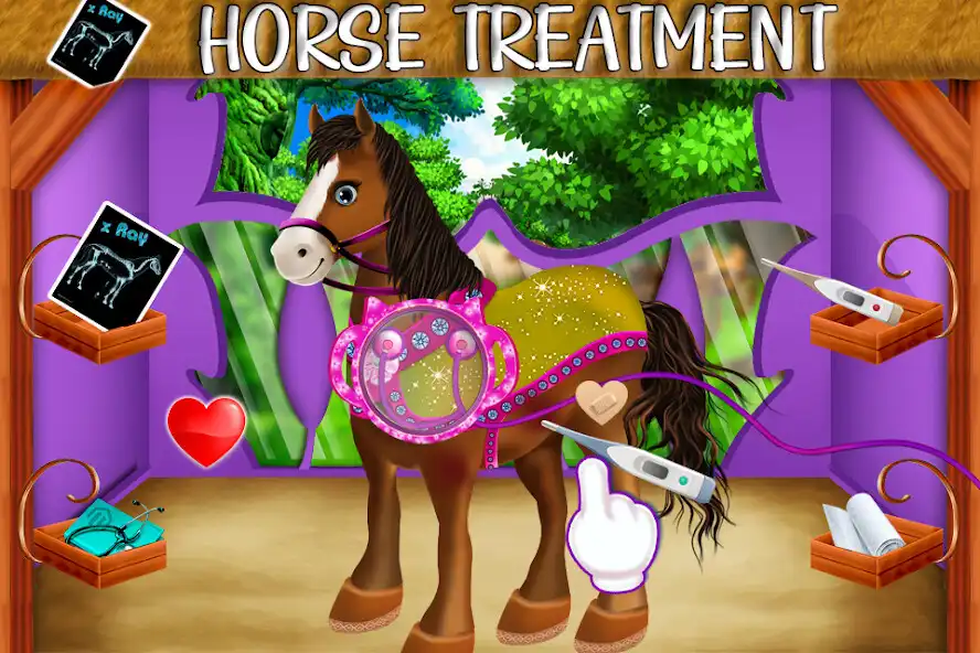 Play Princess Horse Care- Pet Salon as an online game Princess Horse Care- Pet Salon with UptoPlay