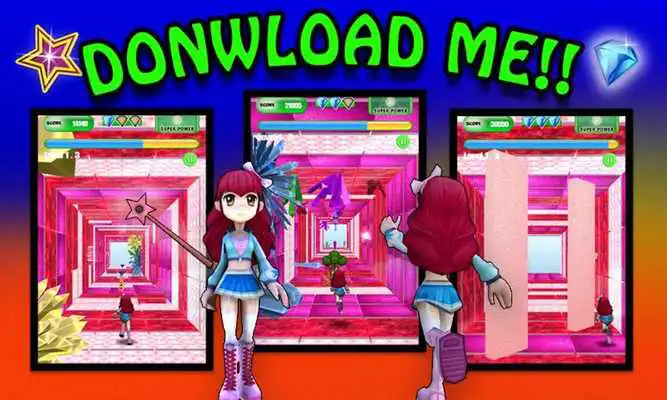 Play Princess Run 4D - Girl Games