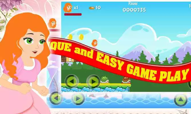 Play Princess SANDY Run Adventure