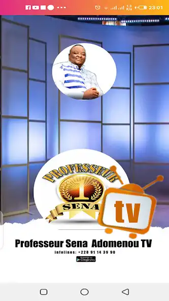 Play Professeur Sena Adomenou TV  and enjoy Professeur Sena Adomenou TV with UptoPlay