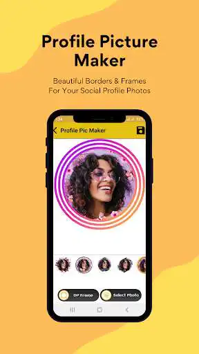 Play Profile Pic Maker Border Frame  and enjoy Profile Pic Maker Border Frame with UptoPlay