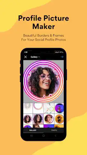 Play Profile Pic Maker Border Frame as an online game Profile Pic Maker Border Frame with UptoPlay