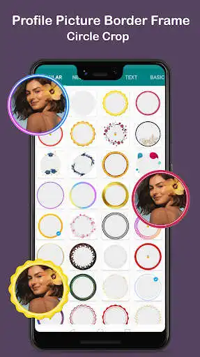 Play Profile Picture Border Frame  and enjoy Profile Picture Border Frame with UptoPlay