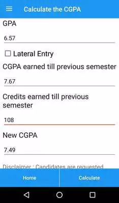 Play PSG Tech CGPA Calculator