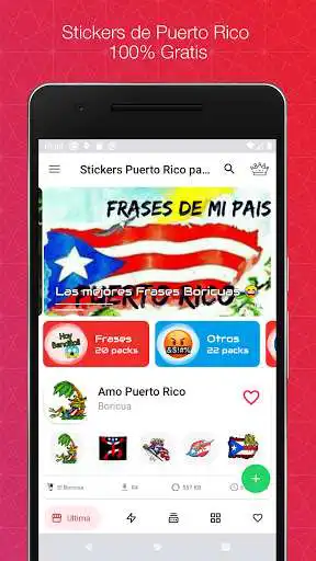 Play Puerto Rico Stickers for Chat / WAStickerApps  and enjoy Puerto Rico Stickers for Chat / WAStickerApps with UptoPlay