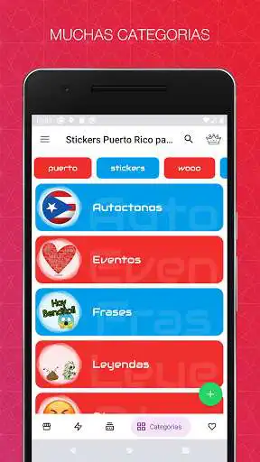 Play Puerto Rico Stickers for Chat / WAStickerApps as an online game Puerto Rico Stickers for Chat / WAStickerApps with UptoPlay