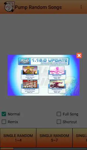 Play Pump it Up Random Songs