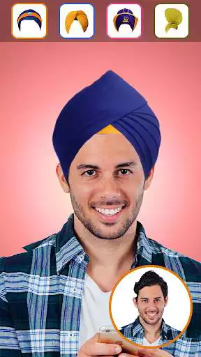 Play Punjabi Turbans Photo Editor