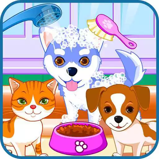 Free play online Puppy & kitty salon  APK