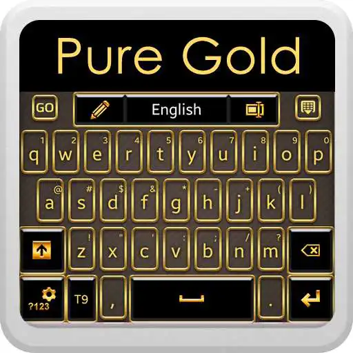 Free play online Pure Gold Keyboard  APK