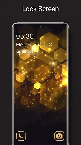 Play Pure Gold Lock Screen  and enjoy Pure Gold Lock Screen with UptoPlay