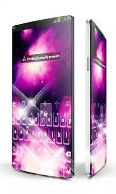 Play Purple Galaxies Keypad Art