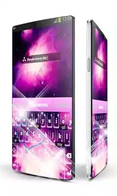 Play Purple Galaxies Keypad Art