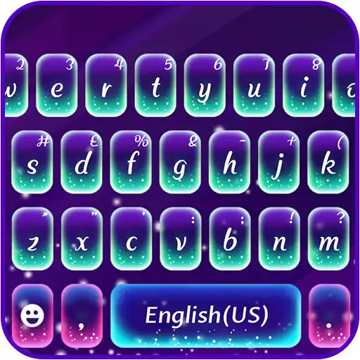 Play Purple Glow Keyboard Theme APK