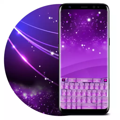 Free play online Purple Keyboard  APK