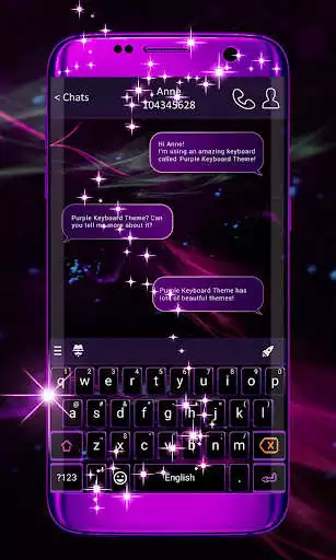 Play Purple Keyboard Theme  and enjoy Purple Keyboard Theme with UptoPlay