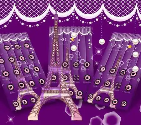 Play Purple Lace Eiffel Theme