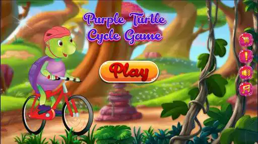 Play Purple Turtle Cycle Game  and enjoy Purple Turtle Cycle Game with UptoPlay