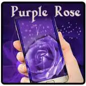 Free play online Purple Water Star Rose Theme APK