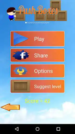 Play APK Push The Boxes  and enjoy Push The Boxes with UptoPlay com.lmc.sokoban