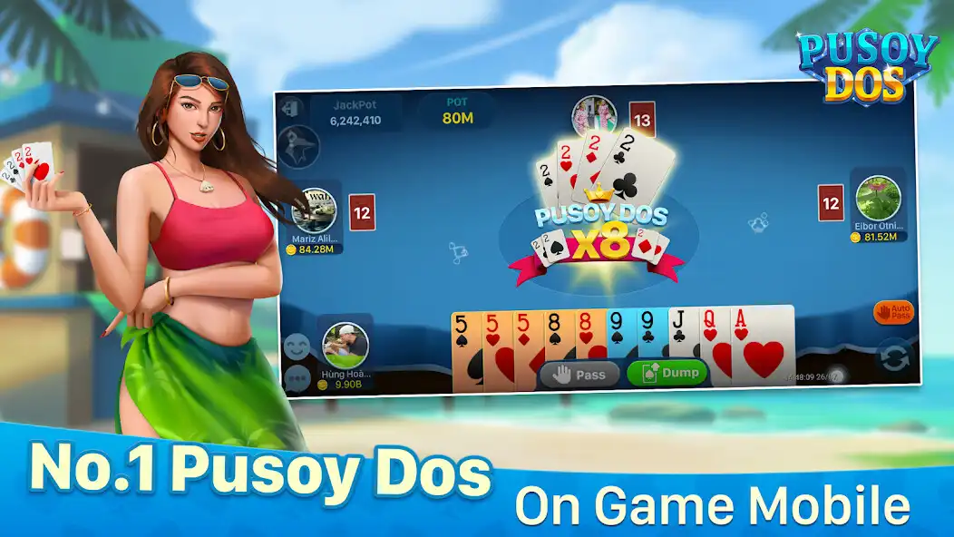 Play Pusoy Dos ZingPlay - card game  and enjoy Pusoy Dos ZingPlay - card game with UptoPlay