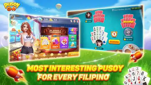 Play Pusoy Go-Competitive 13 Cards as an online game Pusoy Go-Competitive 13 Cards with UptoPlay