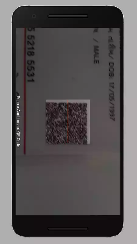 Play QR Code AadharCard Scanner