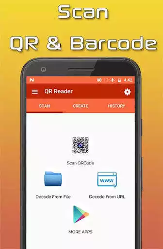 Play Qr Code Reader, Barcode Reader  Qr Code Creator  and enjoy Qr Code Reader, Barcode Reader  Qr Code Creator with UptoPlay