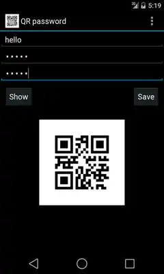 Play QR password