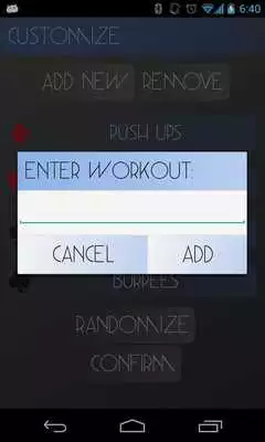 Play Quick Deck: Workout Generator