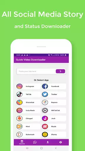 Play Quick Video Downloader as an online game Quick Video Downloader with UptoPlay