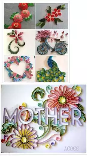 Play Quilling Art Design Gallery as an online game Quilling Art Design Gallery with UptoPlay