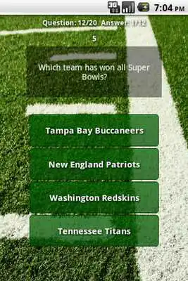 Play Quiz about Super Bowl