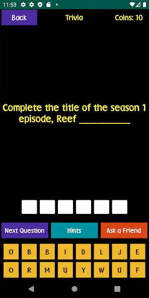 Play Quiz for Sponge Fans as an online game Quiz for Sponge Fans with UptoPlay