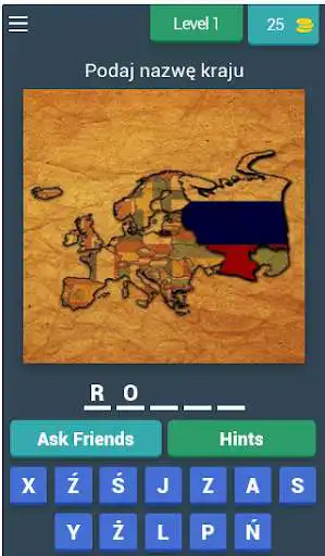 Play Quiz geograficzny - mapa polityczna Europy  and enjoy Quiz geograficzny - mapa polityczna Europy with UptoPlay