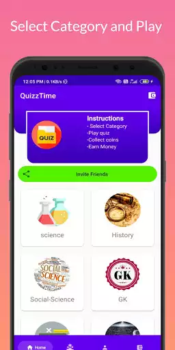 Play Quiz Time as an online game Quiz Time with UptoPlay