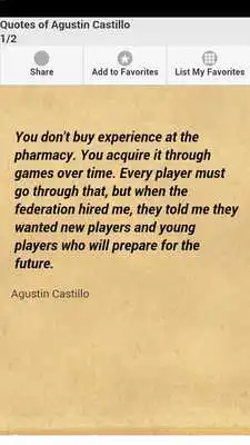 Play Quotes of Agustin Castillo