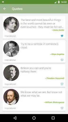 Play Quotes Pocket as an online game Quotes Pocket with UptoPlay