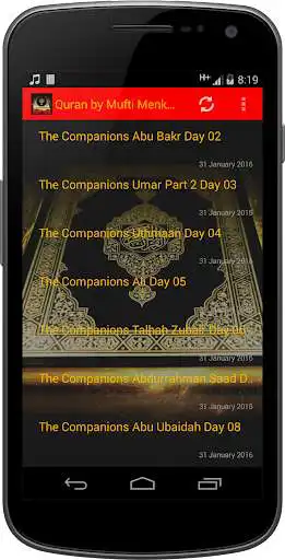 Play Quran by Mufti Menk  and enjoy Quran by Mufti Menk with UptoPlay