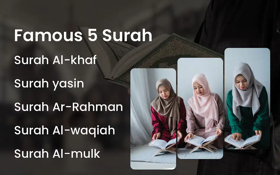 Play Quran: Last 10 Surah - 5 Surat as an online game Quran: Last 10 Surah - 5 Surat with UptoPlay