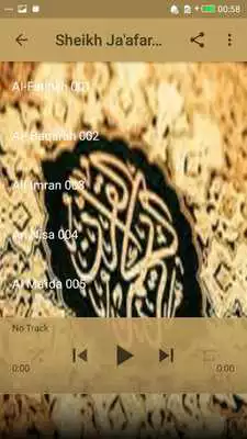 Play Quran Sheikh Jaafar Mahmoud Adam Mp3