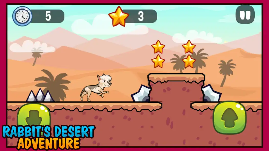 Play Rabbits Desert Adventure  and enjoy Rabbits Desert Adventure with UptoPlay