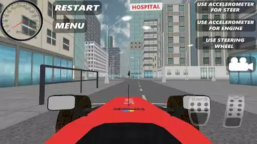 Play Race Car Simulator as an online game Race Car Simulator with UptoPlay