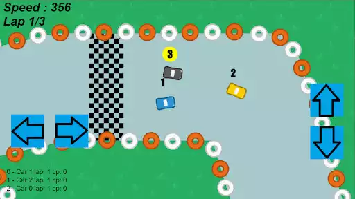 Play Racing Cars as an online game Racing Cars with UptoPlay